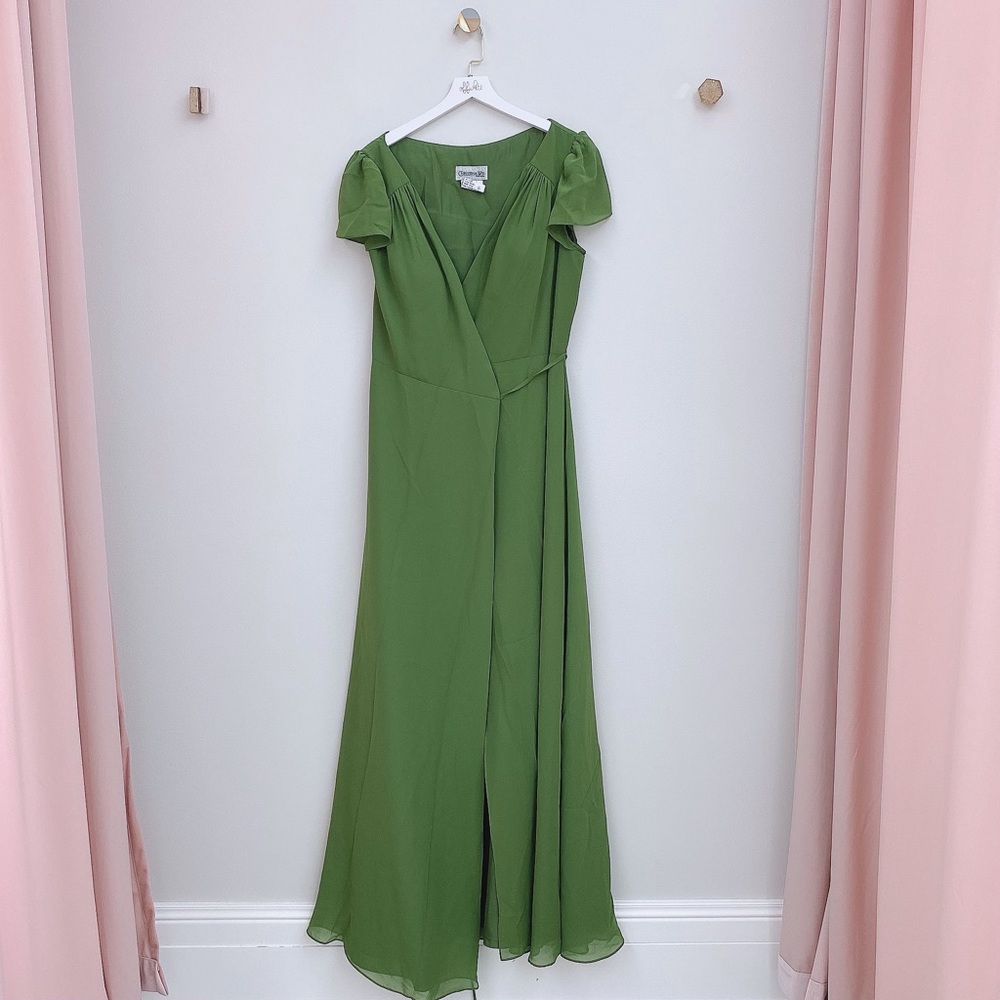 Christina Wu Style #22009 Artichoke Sz 10